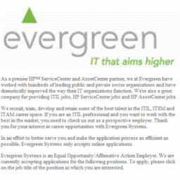 Evergreen Computer Systems myRecruitMilitary